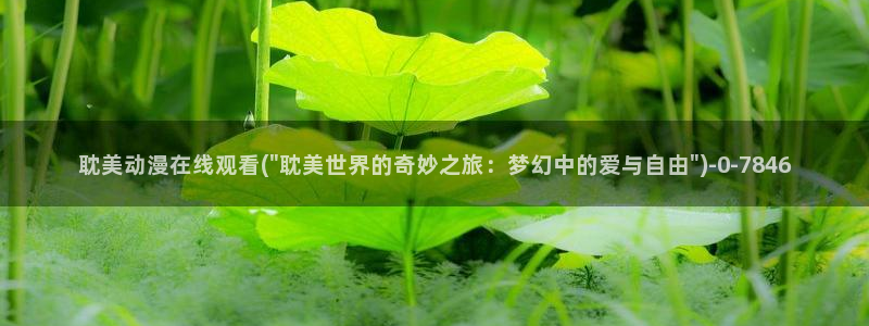 gay动漫